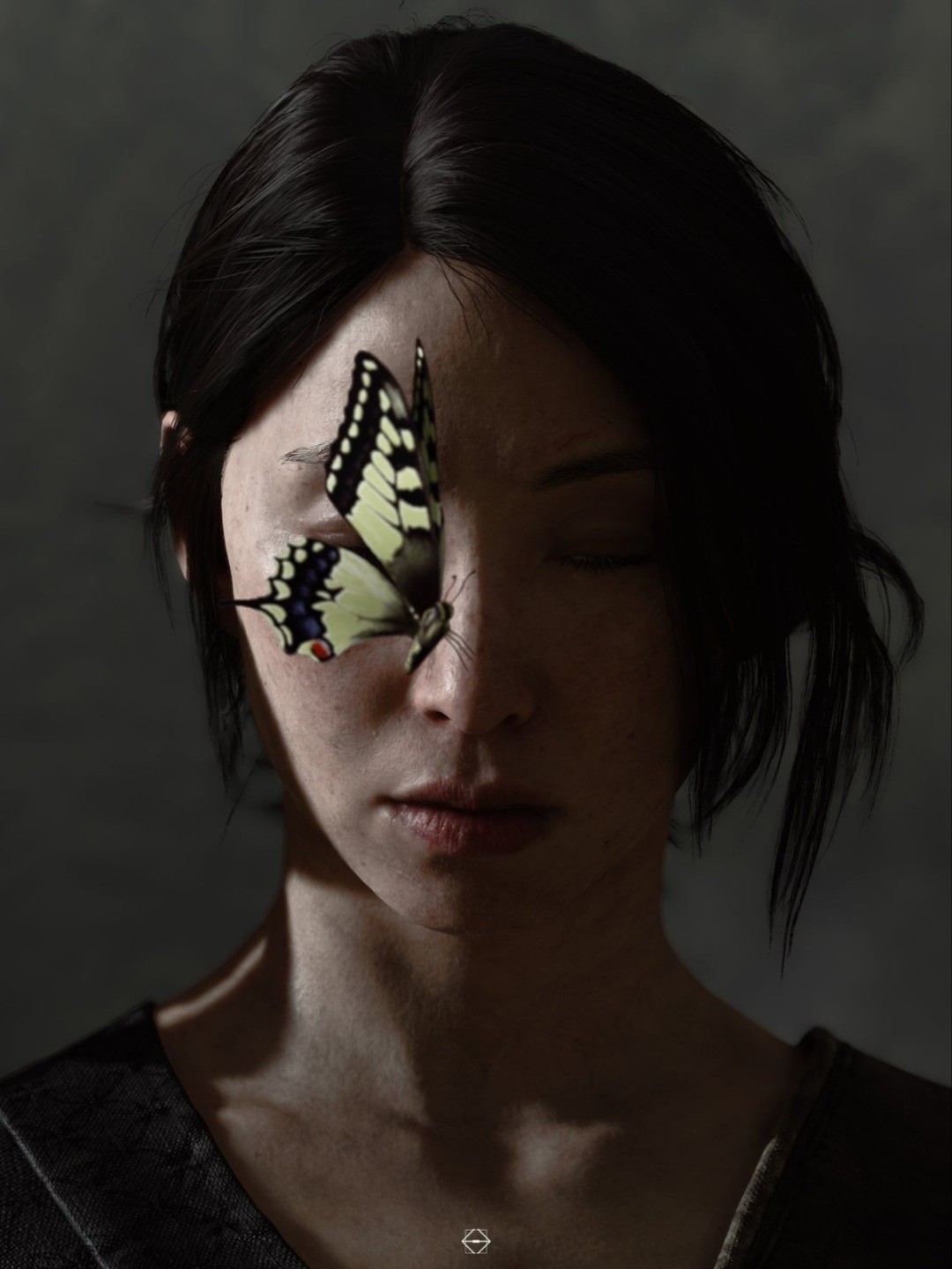 《羊蹄山之魂》女主笃美照脸模转发并表示满意