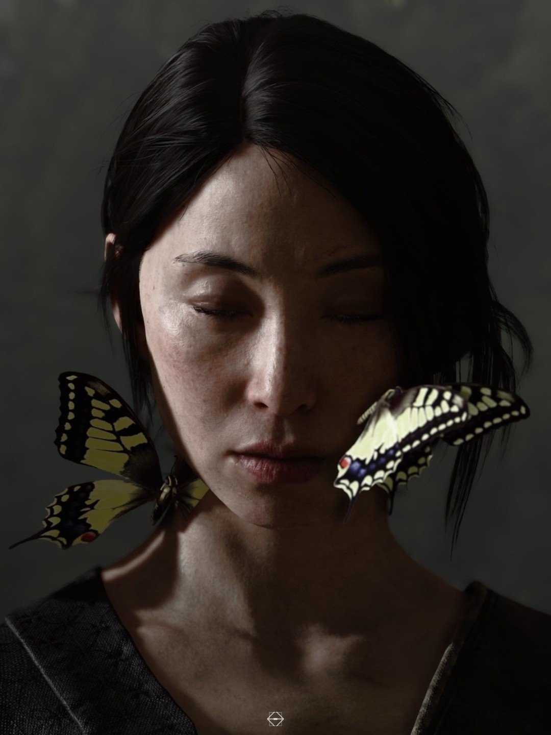 《羊蹄山之魂》女主笃美照 脸模转发并表示满意