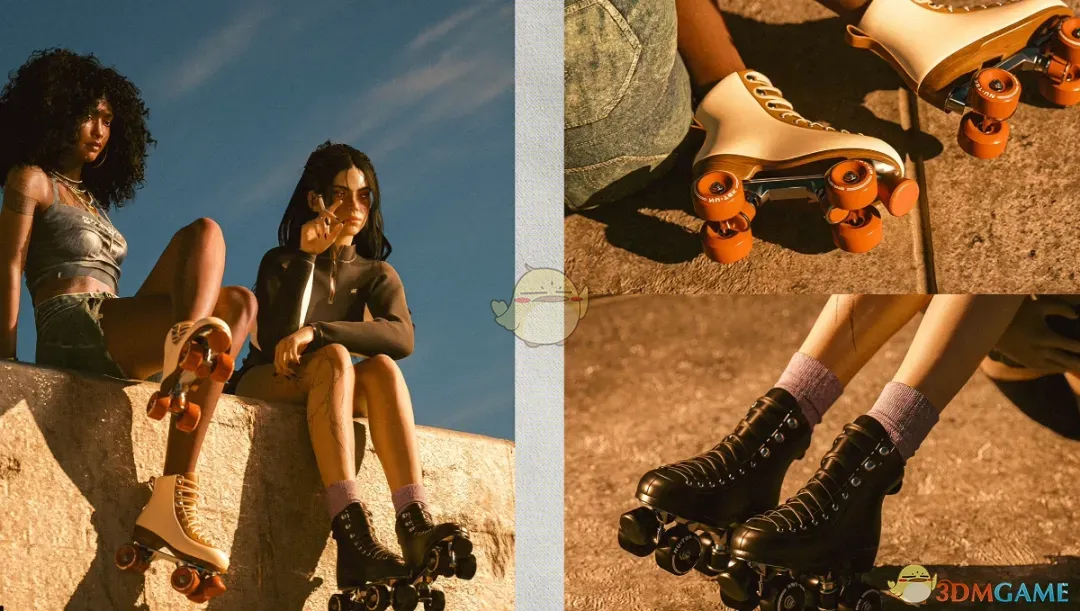 《赛博朋克2077》复古滑轮鞋MOD