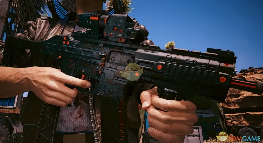 《赛博朋克2077》前锋冲锋枪MOD