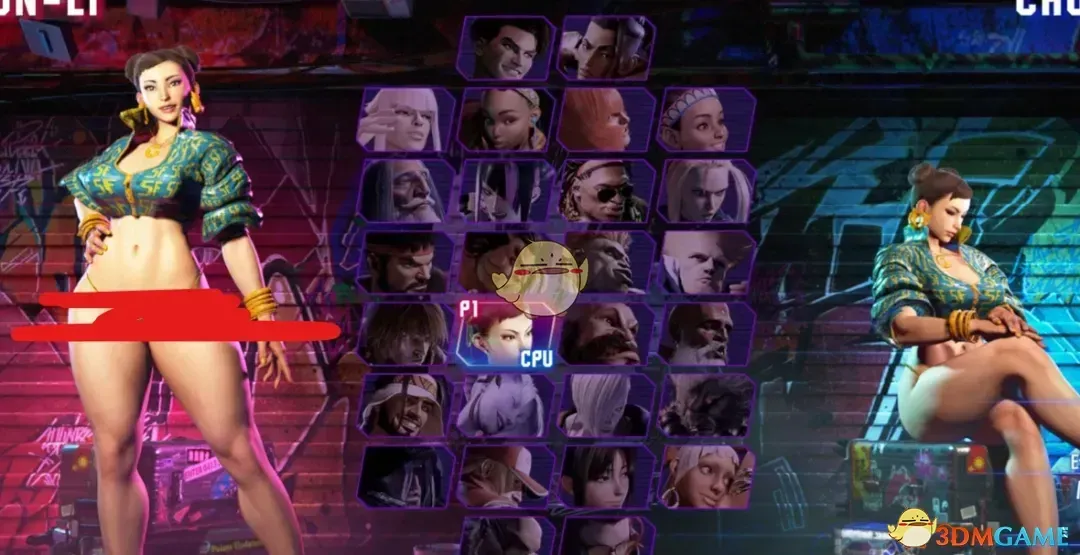 《街头霸王6》春丽的封面女郎比基尼MOD