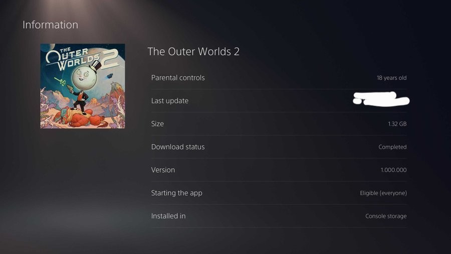 “钥匙”盘？  曝《天外世界2》PS5光盘实体版仅1.32GB