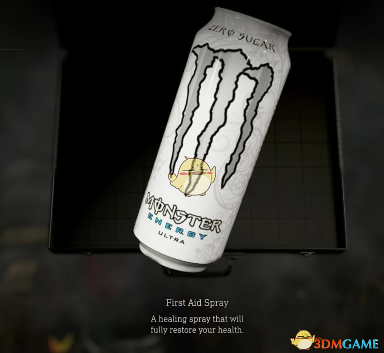 《生化危机4：重制版》白色魔爪饮料替换急救喷雾外观MOD