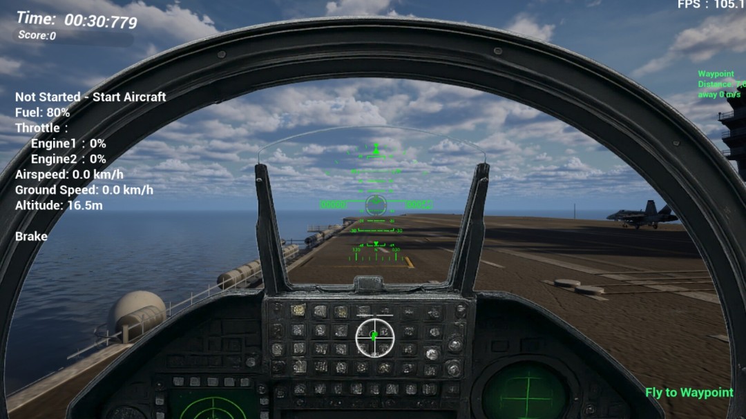 《简单飞行》demo