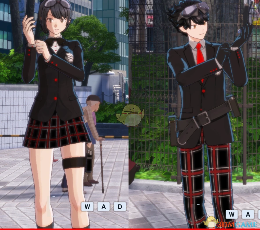 《数码宝贝物语：时空异客》女神异闻录校服MOD