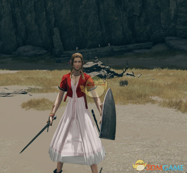 《艾尔登法环》扮演最终幻想7爱丽丝MOD