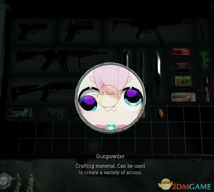 《生化危机4：重制版》火药盒的虚拟主播Chibidoki图案MOD