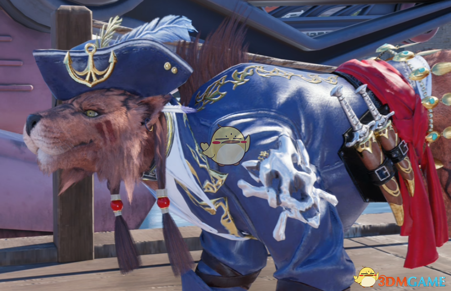 《最终幻想7:重生》赤红十三的海盗领航员套装MOD