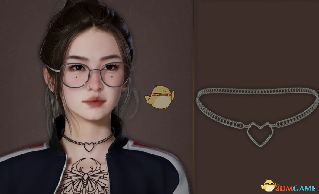 《InZOI》心形链式项链MOD