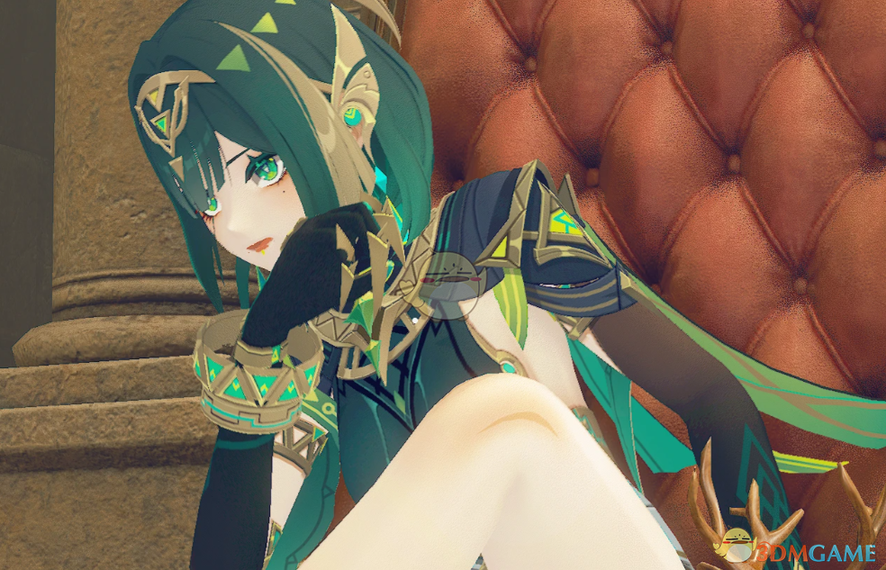 《生化危机4:重制版》原神奈芙尔替换里昂MOD