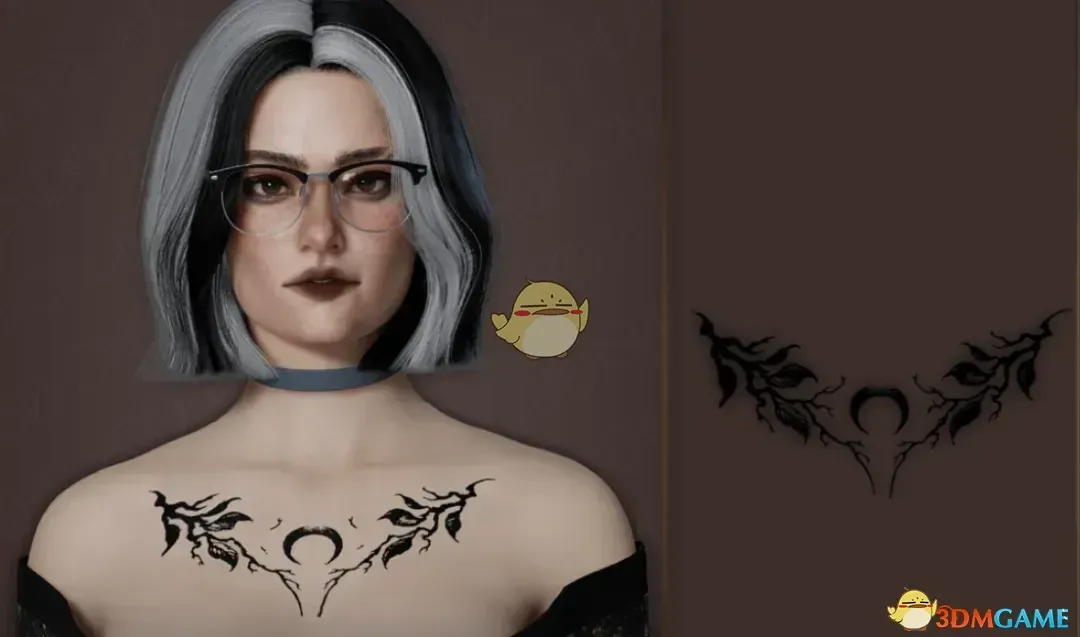 《InZOI》花卉纹身MOD