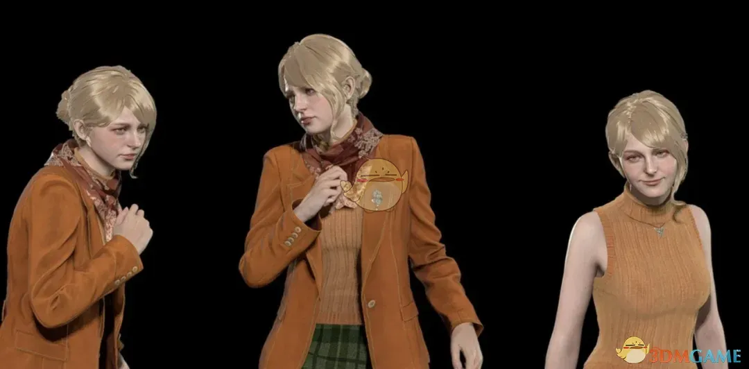 《生化危机4：重制版》阿什莉的可爱发髻MOD