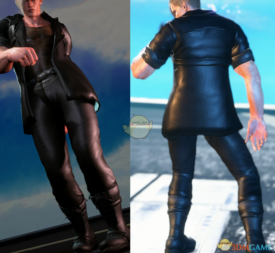 《街头霸王6》爱德的黑皮衣套装MOD