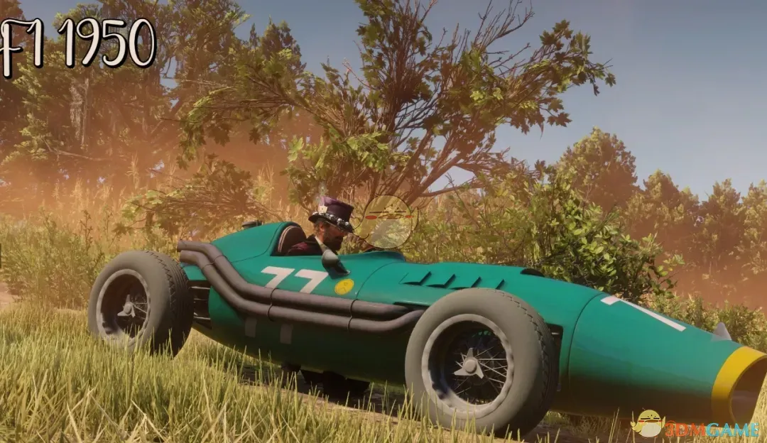 《荒野大镖客2》F1 1950赛车MOD