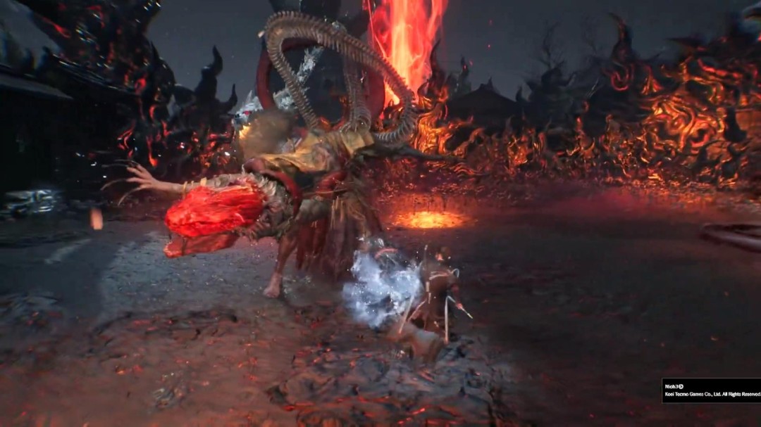 《仁王3》全新视频 大Boss蛇骨婆非常强悍 4 《仁王3》全新视频 大Boss蛇骨婆非常强悍