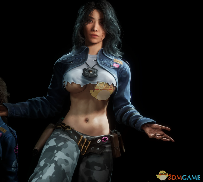 《光与影：33号远征队》吕涅的黑色印记露脐作战服MOD