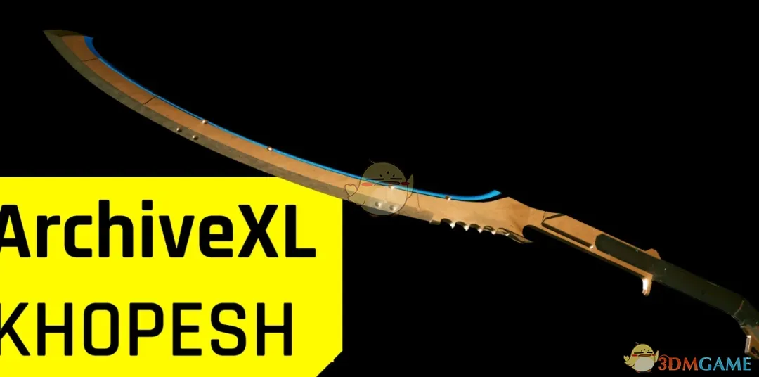 《赛博朋克2077》古埃及镰状剑MOD