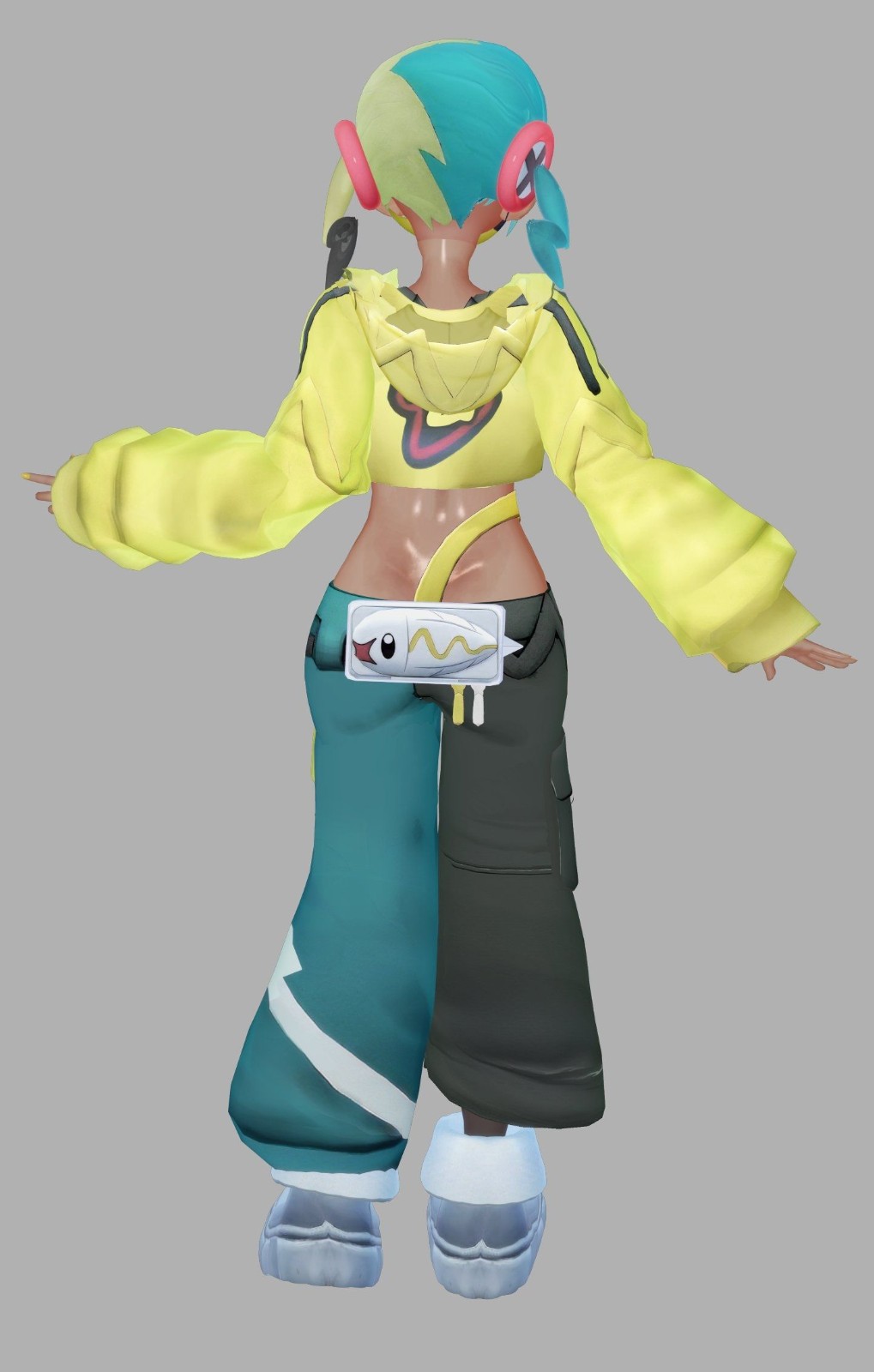 《宝可梦传说 Z-A》黑皮美女模型被提取 细节逼真 4 《宝可梦传说 Z-A》黑皮美女模型被提取 细节逼真