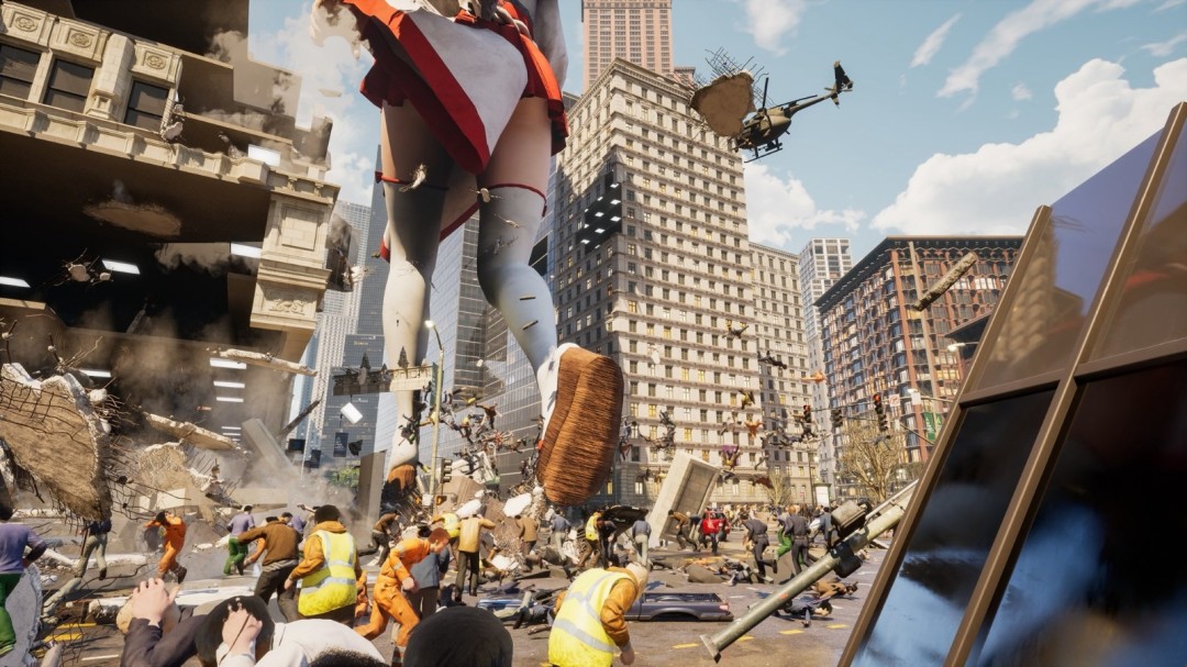 《女巨人游乐场》全新截图 性感女巨人狠狠踩人 2 《女巨人游乐场》全新截图 性感女巨人狠狠踩人