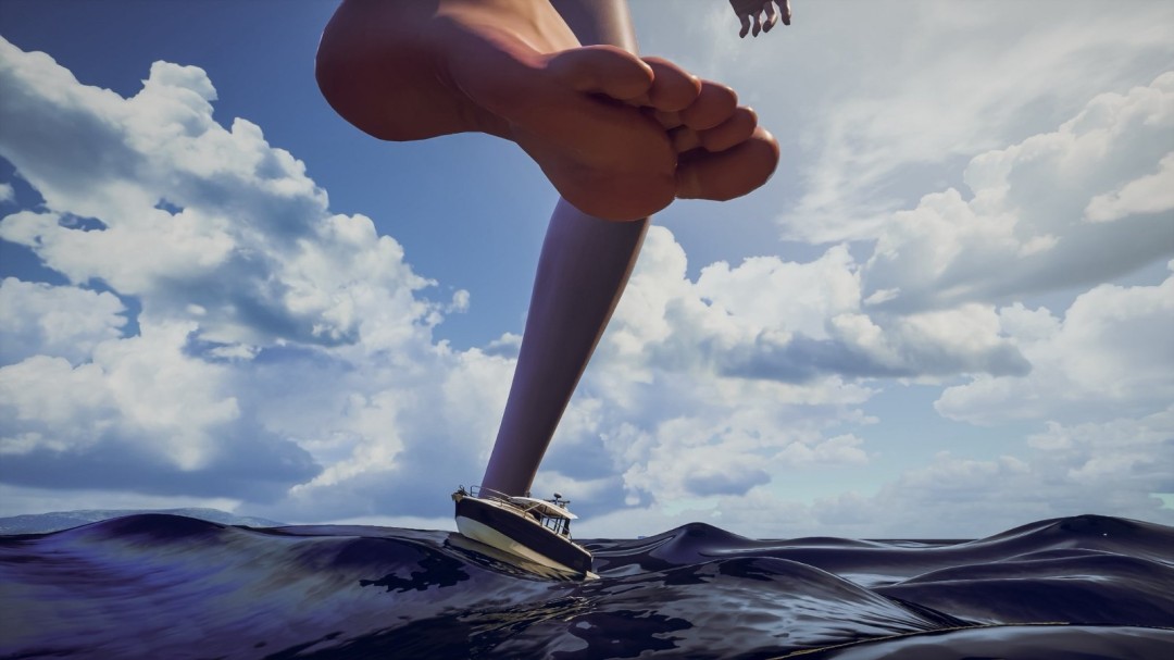 《女巨人游乐场》全新截图 性感女巨人狠狠踩人 4 《女巨人游乐场》全新截图 性感女巨人狠狠踩人