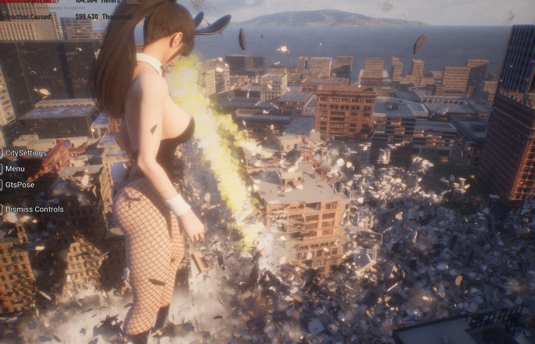 《女巨人游乐场》全新截图 性感女巨人狠狠踩人 5 《女巨人游乐场》全新截图 性感女巨人狠狠踩人