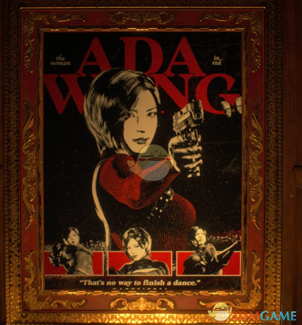 《生化危机4：重制版》艾达艺术海报画像MOD