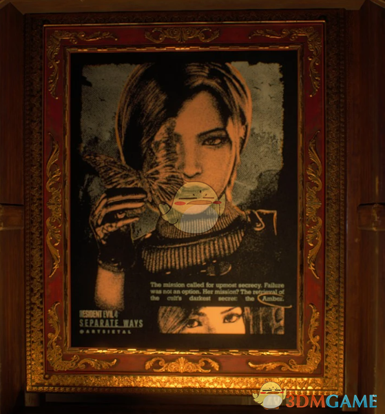 《生化危机4：重制版》艾达艺术海报画像MOD