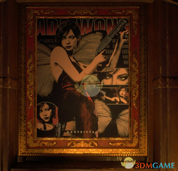 《生化危机4：重制版》艾达艺术海报画像MOD