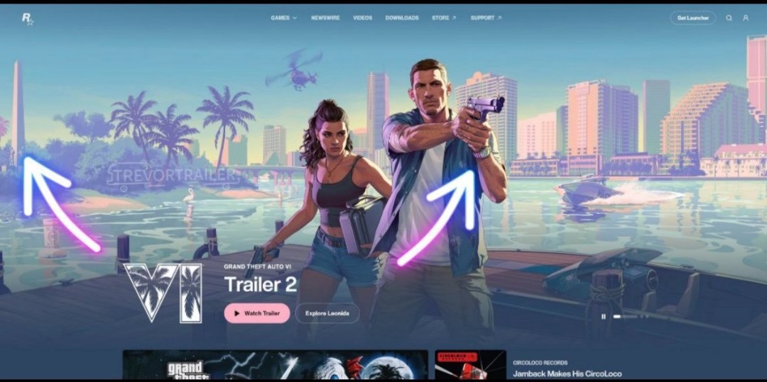 R星官网新面貌 玩家猜测《GTA6》新预告片发布在即 3 R星官网新面貌 玩家猜测《GTA6》新预告片发布在即