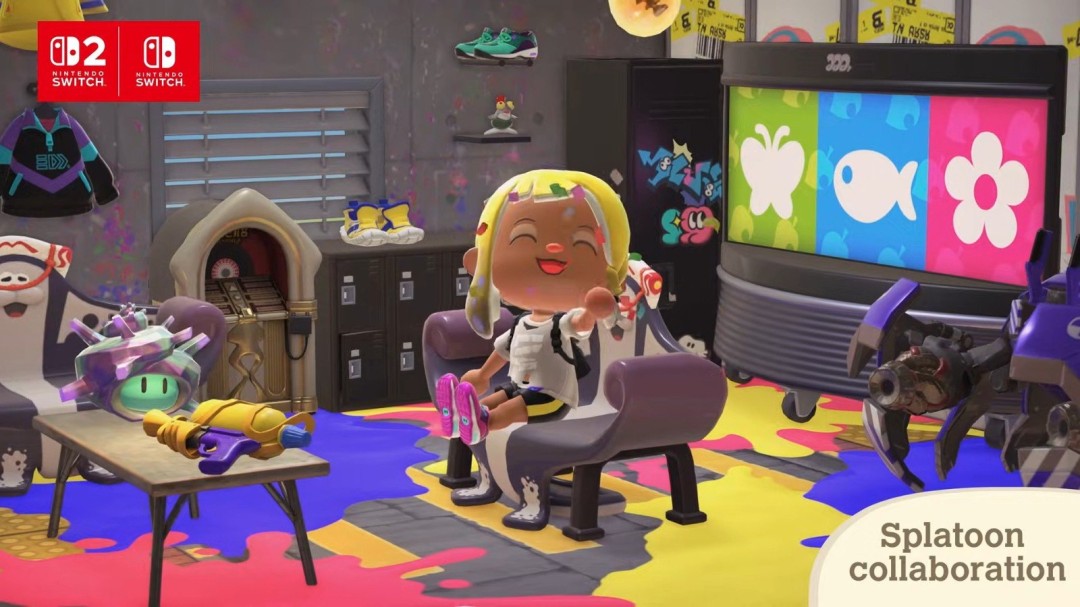 《集合啦!动物森友会》更新新增复古主机功能 并将联动塞尔达、喷射战士与乐高