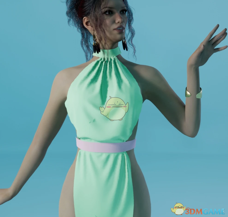 《InZOI》贴身剪影连衣裙MOD