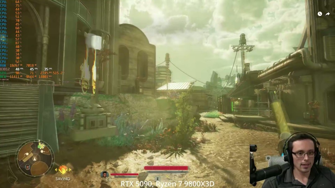 《天外世界2》PC版卡顿和渣优化 5090也压不住4K/最高画质 1 《天外世界2》PC版卡顿和渣优化 5090也压不住4K/最高画质