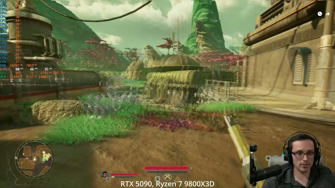 《天外世界2》PC版卡顿和渣优化 5090也压不住4K/最高画质 9 《天外世界2》PC版卡顿和渣优化 5090也压不住4K/最高画质