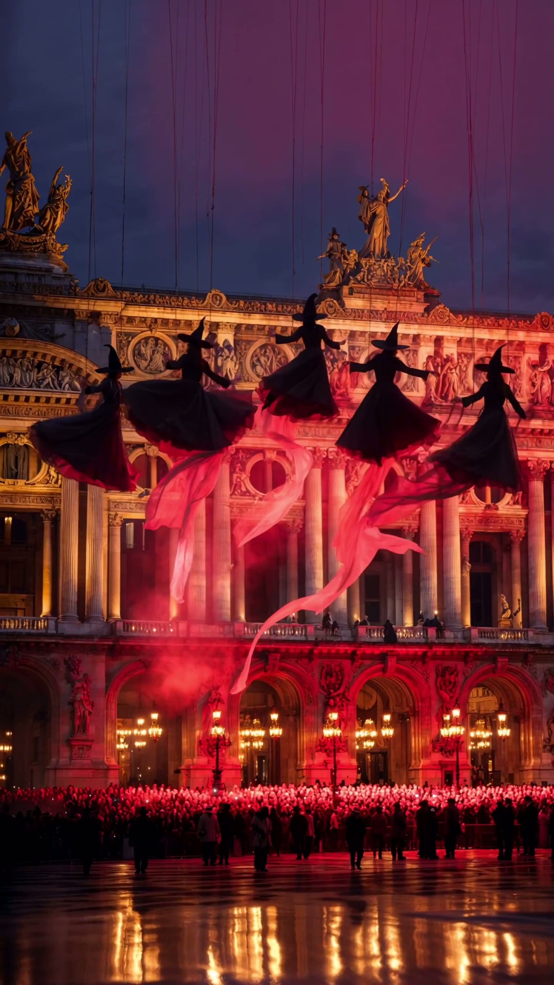 想象力拉满了！AI创作的万圣节表演视频