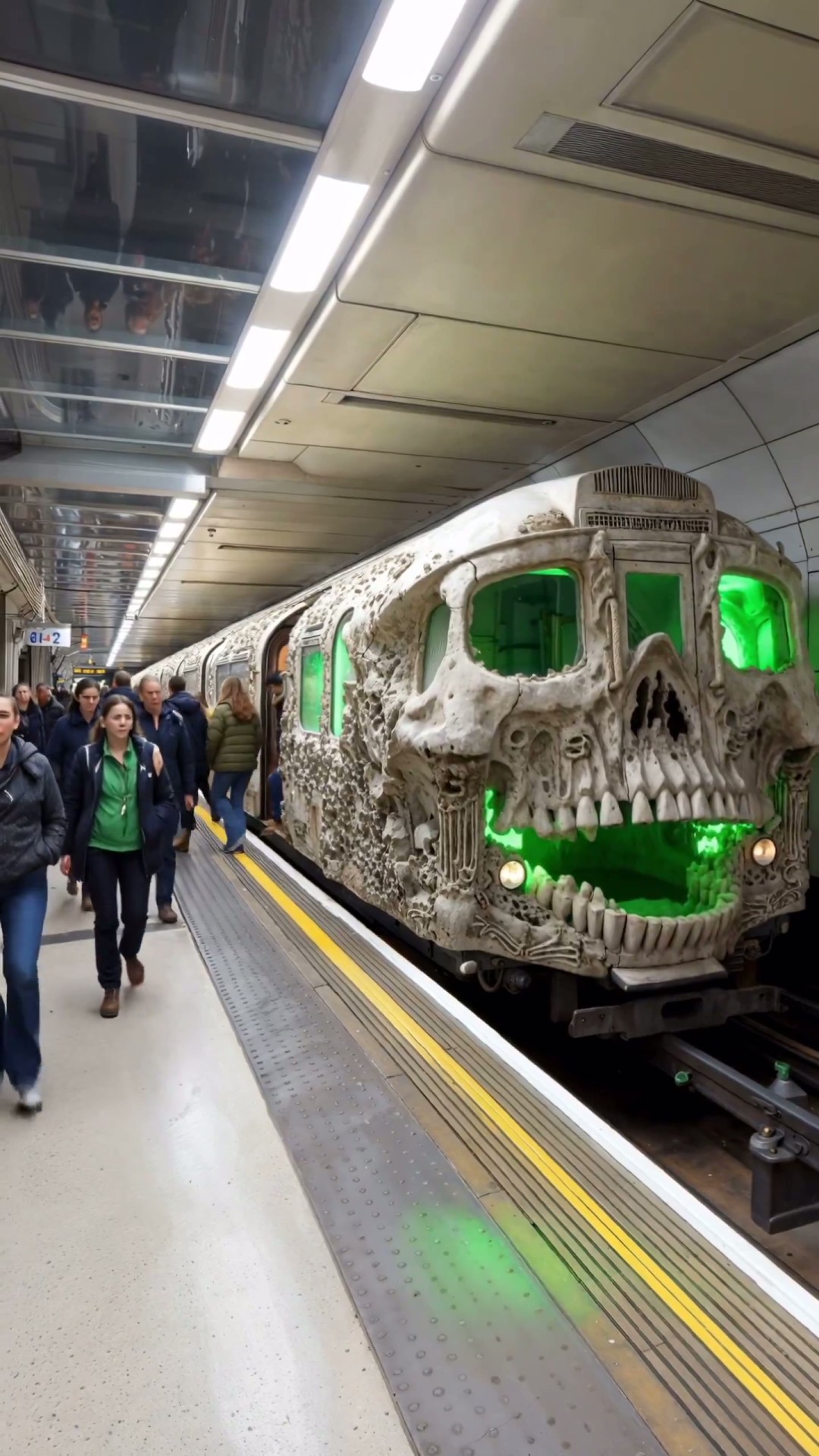 想象力拉满了！AI创作的万圣节表演视频