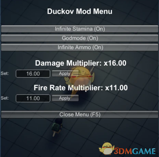 《逃离鸭科夫》游戏内模组菜单MOD