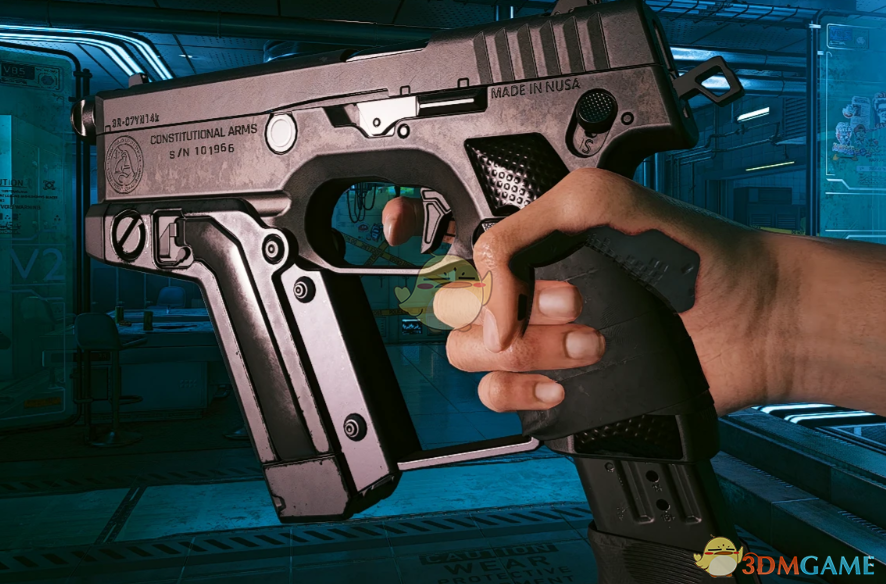 《赛博朋克2077》宪法军工自由号手枪MOD