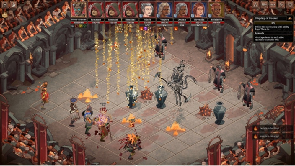 残酷回合制角斗士肉鸽游戏《角斗士血域》发布全新动画预告片