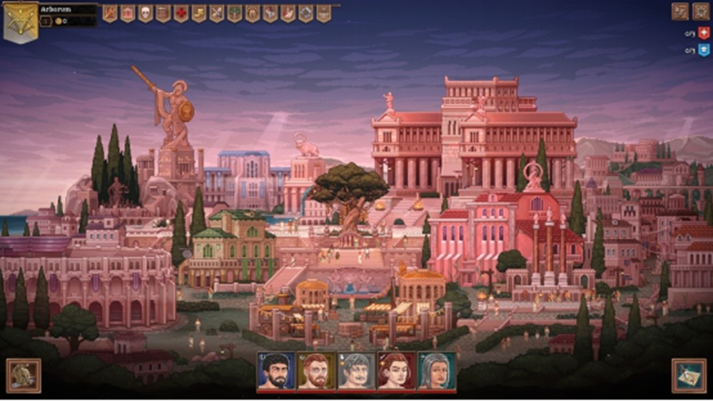 残酷回合制角斗士肉鸽游戏《角斗士血域》发布全新动画预告片