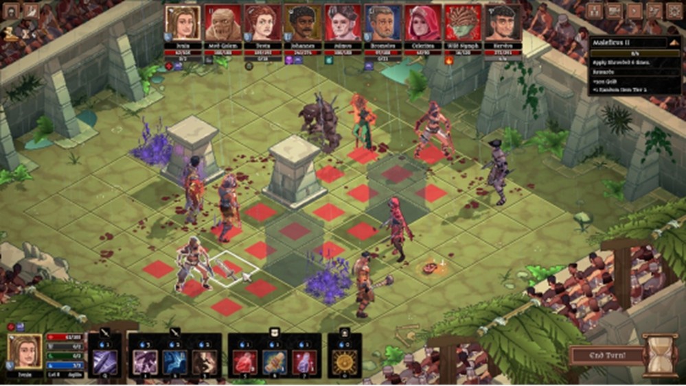 残酷回合制角斗士肉鸽游戏《角斗士血域》发布全新动画预告片