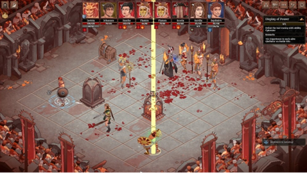 残酷回合制角斗士肉鸽游戏《角斗士血域》发布全新动画预告片