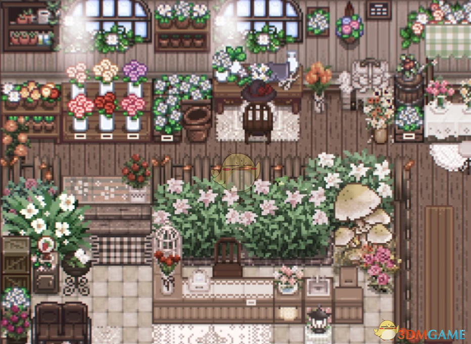 《星露谷物语》植物园家具MOD