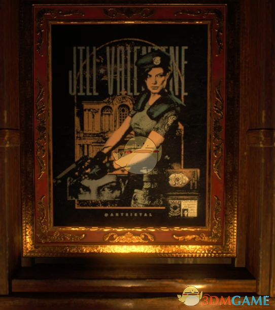 《生化危机4：重制版》吉尔艺术海报画像MOD