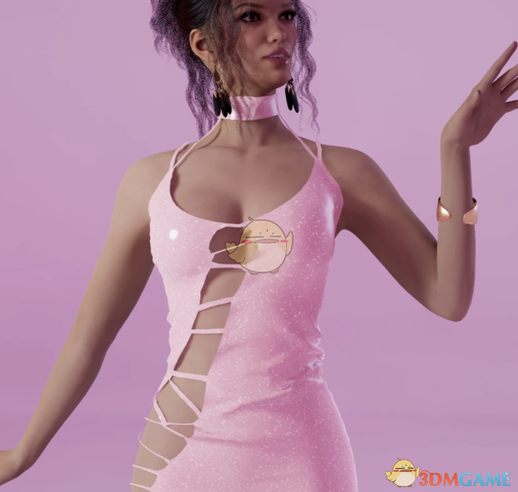 《InZOI》斜线迷你连衣裙MOD