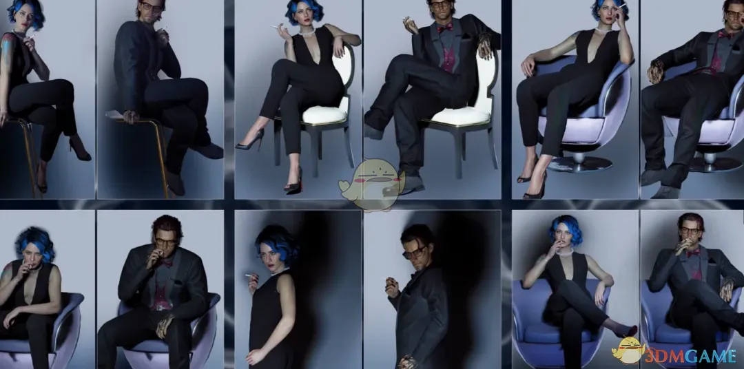 《赛博朋克2077》烟雾与镜子姿势包MOD