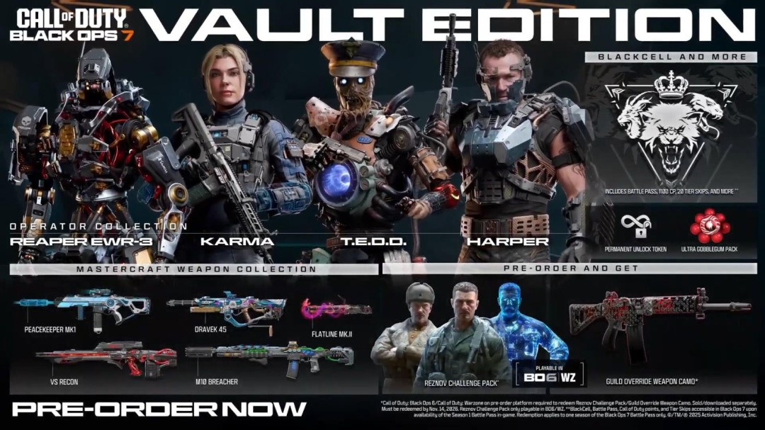 《使命召唤：黑色行动7》新预告：太震撼 非常疯狂