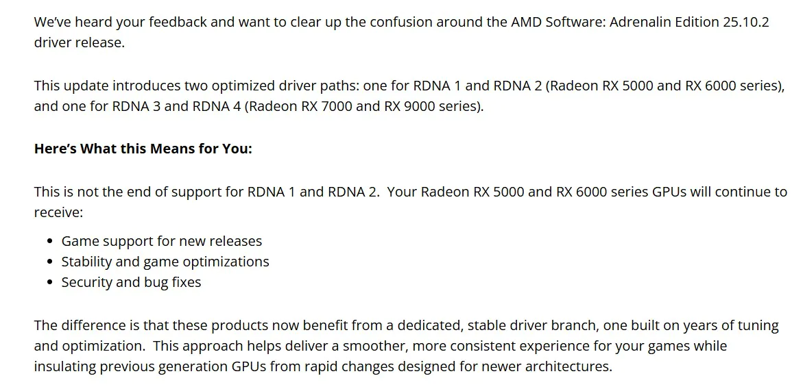 AMD停止支持旧显卡引起公愤!现认怂宣布继续支持