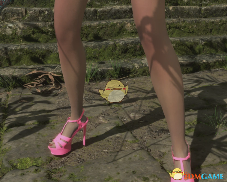 《明末：渊虚之羽》粉色厚底高跟鞋MOD