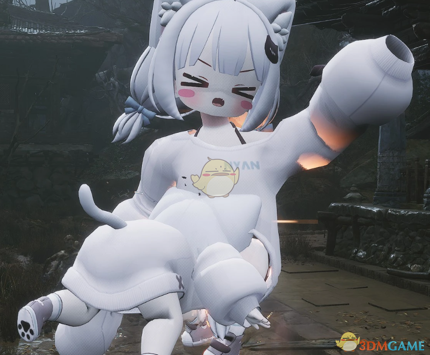 《黑神话：悟空》猫娘麻薯替换幽魂MOD