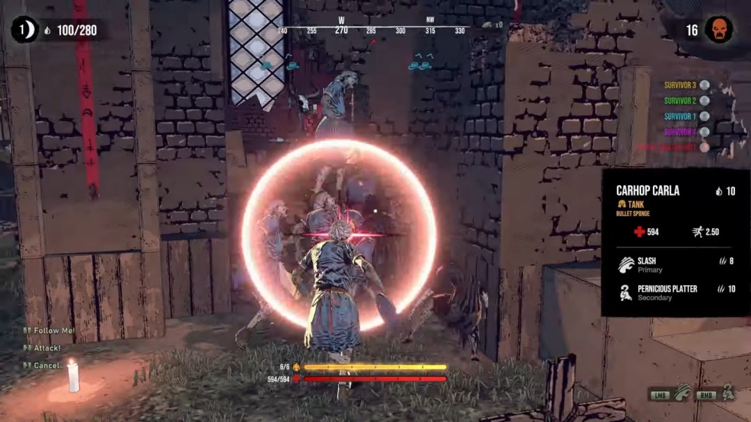 《七日杀》4V1对战版《七日血月》抢先体验 合作对抗尸王